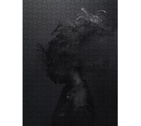 Black Woman Jigsaw Puzzle 2000 Piece, Puzzles for Adults 2000, The Impossible Challenge, Jigsaw Puzzle Games Classic Educational, Wooden Puzzles, for Home Wall Decoration Gift FNKL1-396