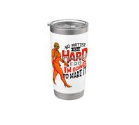 Black Woman No Matter How Hard It Gets I'm Going to Make It Stainless Steel Insulated Tumbler
