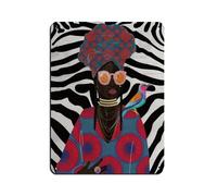 Black Woman Poster, African Woman Tin Sign Vintage Metal Pub Club Cafe Bar Home Wall Art Decoration Poster Retro 12x16inch(30x40cm)