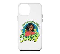 Black Women All My Pants Are Sassy Funny Melanin Girl Magic Case for iPhone 12 mini
