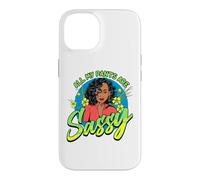 Black Women All My Pants Are Sassy Funny Melanin Girl Magic Case for iPhone 14
