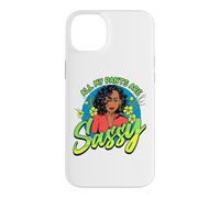 Black Women All My Pants Are Sassy Funny Melanin Girl Magic Case for iPhone 14 Plus