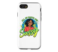 Black Women All My Pants Are Sassy Funny Melanin Girl Magic Case for iPhone SE (2020) / 7/8