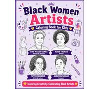 Black Women Artists Coloring Book for Kids