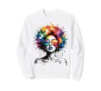 Black Women Artwork African American Black History Sweatshirt