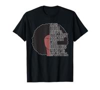 Black Women Beautiful Intelligent Resilient Love Innovative T-Shirt