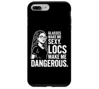 Black Women Glasses Make Me Sexy Locs Make Me Dangerous Case for iPhone 7 Plus/8 Plus