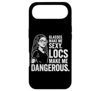 Black Women Glasses Make Me Sexy Locs Make Me Dangerous Case for iPhone Air