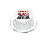 Black Women Legacy Strength African Roots Design PopSockets PopGrip for MagSafe