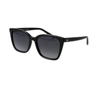Black Women Sunglasses Rectangle Grey Gradient - female - Tommy Hilfiger - Sunglasses - Black - 54 MM - Accessories 54 MM