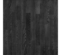 Black Wood Effect Anti-Slip Vinyl Flooring For LivingRoom, Hallways, Kitchen, 2.3mm Thick Vinyl Sheet-1m(3'3") X 2m(6'6")-2m²