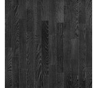 Black Wood Effect 2.3mm Foam Backed Vinyl Flooring Sheet-1mX2m Vinyl Flooring UK Black One Size