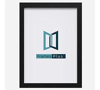 BLACK WOOD WOODEN EFFECT PICTURE PHOTO FRAMES VARIOUS SIZE, HANG OR STAND, PORTRAIT OR LANDSCAPE READYMADE (Black, 24"x18" (609.6mm x 457.2mm))