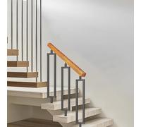 Black Wrought Iron Balusters for Stair Railing - Metal Kit 65cm (25.6in) Floor Mount Posts Perfect for Contemporary Home Décor Strong & Design