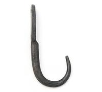 Black Wrought Iron Butcher's Meat and Game Hooks (Small meat Hook)