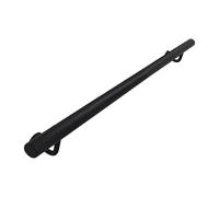 Black Wrought Iron Stair il - Indoor/Outdoor Railing for Steps Grab Bar Safety Ramp 1m to 6m Lengths Durable & Stylish Porch Deck Support
