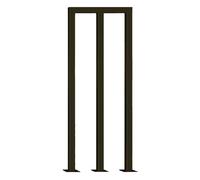 Black Wrought Iron Stair RailingIndoor & Outdoor Handrail for Steps UShaped Loft Fence Extension (45x65cm) Durable Safety Solution for Stairs