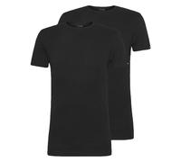 (Black, X-Large) Puma 2 Pack Short Sleeve Crew Neck T-Shirt