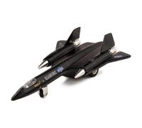 Black X-Planes Air Force SR-71A Blackbird Die Cast Jet Plane Toy with Pull Back Action by Kinsmart