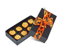 Black XL - Chocolate - Halloween - Pralines in the shape of pumpkins with hazelnut filling | Gift idea | Present | Man | Woman | Child | Adult | Boy | Girl