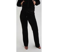 (Black, XL) Juicy Couture Del Ray Polyester Women's Black Joggers
