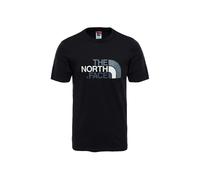 (Black, XL) The North Face Mens T Shirt TNF Short Sleeve Crew Neck Cotton Casual Easy Tee