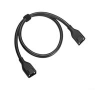 Black XT150 Power Cable 1m for EcoFlow Wave 2 3 Portable AC | High-quality PVC material, construction, indoor and outdoor resilience, black finish