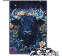 Black Yak 1000 Piece Jigsaw Puzzle for Adults Teens, Decompressing Intellectual Educational Toy Educational Game for Birthday, Chrismas (50x75cm)