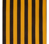 Black & Yellow 11mm Stripe Polycotton Fabric (Per Metre)