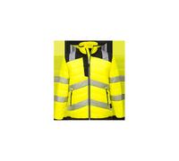 (Black & Yellow, 4XL) PW3 Hi-Vis Baffle Jacket
