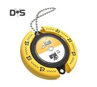 (black,yellow) Fate Decision Stress Relief Toy Anxiety Turntable for Adults Rotating Fun Wheel Toy Gift for Men Women