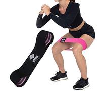 Black13inch Fabric Resistance Bands band Booty resistant for Glutes Hips and Legs Exercise and Fitness | Yoga, Pilates, Cross-Fit, Physiotherapy and Recovery Men & Women girls