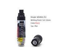 (Black5.0-12mm) Pilot Whiteboard Markers Pen Erasable Draw Board M
