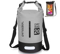 Blackace arteesol Dry Bag 5L/10L/20L/30L Wet Bag Waterproof Bag with Phone Pouch Double Shoulder Strap Backpack for Travelling Fishing Cycling Kayaking Swimming Boating Beach