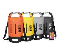 Blackace arteesol Waterproof Dry Bag 5L 10L 20L 30L Waterproof Bag with Long Adjustable Handle for Kayaking Boat Excursion Canoe/Fishing/Rafting/Swimming/Snowboarding