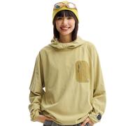 BLACKARMADA Lightweight Quilted Training Hoodie, Quick-Dry Performance Top for Men & Women, Tactical Aesthetic Yellow