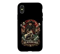 Blackbeard Edward Teach Queen Anne's Revenge Case for iPhone X/XS