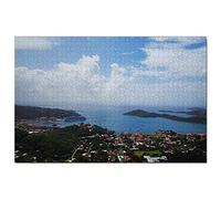 Blackbeard's Castle Charlotte Amalie St. Thomas US Virgin Islands Puzzle 1000 Piece Game Artwork Travel Souvenir 50x70CM