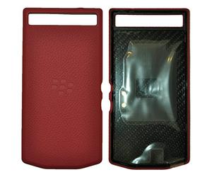 Blackberry 10270 PD Leather Battery Door Bag P`9982 Fuchsia Purple