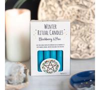 Blackberry & Pine Winter Ritual Spell Candles Pack Of 12 Scented Candles