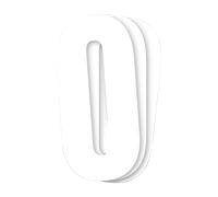 Blackbird 3PCS 13 x 7 PVC Numbers White
