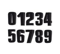 Blackbird 3pcs 16x7.5 PVC 0-9 Pack Sticker Sheet Black