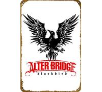 Blackbird by Alter Bridge Music Plaque Poster Metal Tin Sign 8" x 12" Vintage Retro Wall Decor