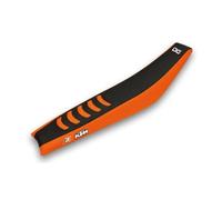 Blackbird Double Grip 3 Seat Cover - KTM SX85 2004-12 - Orange/ Black