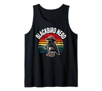Blackbird Nerd Funny Bird Watcher Gift Nature Lover Tank Top