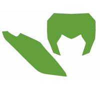 Blackbird Plate Stickers Green Sherco SE/SE-F