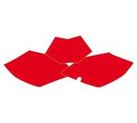 Blackbird Plate Stickers Red Beta RR