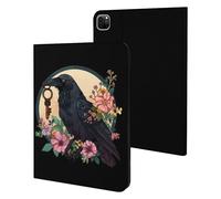 Blackbird With Key Crow Case Compatible for IPAD Pro 20/21/22(11in) Tablet Cases Stand Protective Cover with Sleep/Wake