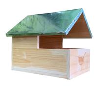 Blackbird Wooden Nesting Box House with Metal Roof