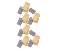 Blackboard Eraser 36pcs Wood Felt Mini for Classroom and Office Use | Compact Lightweight Design, Comfortable Grip, Suitable for Whiteboards and Chalkboards, Quick Access for Teachers
